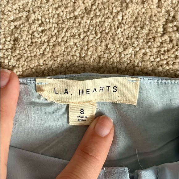 Pacsun sky blue corset top - Picture 3 of 3